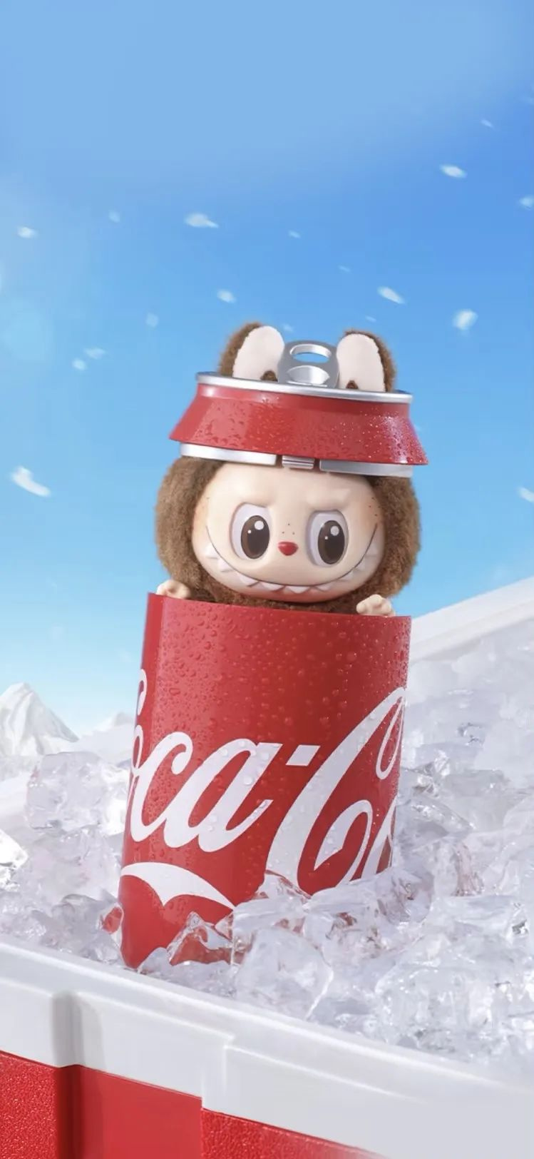 Labubu in Coca-Cola Can