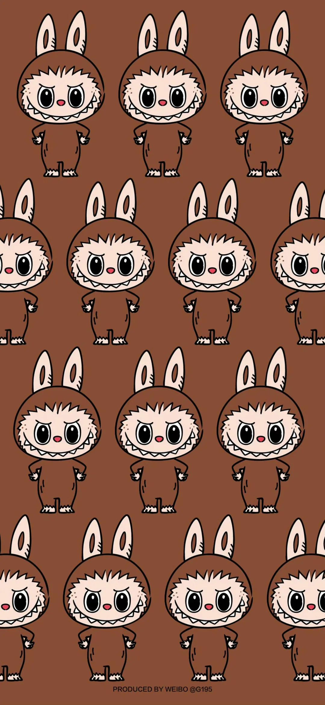 Labubu Character Pattern