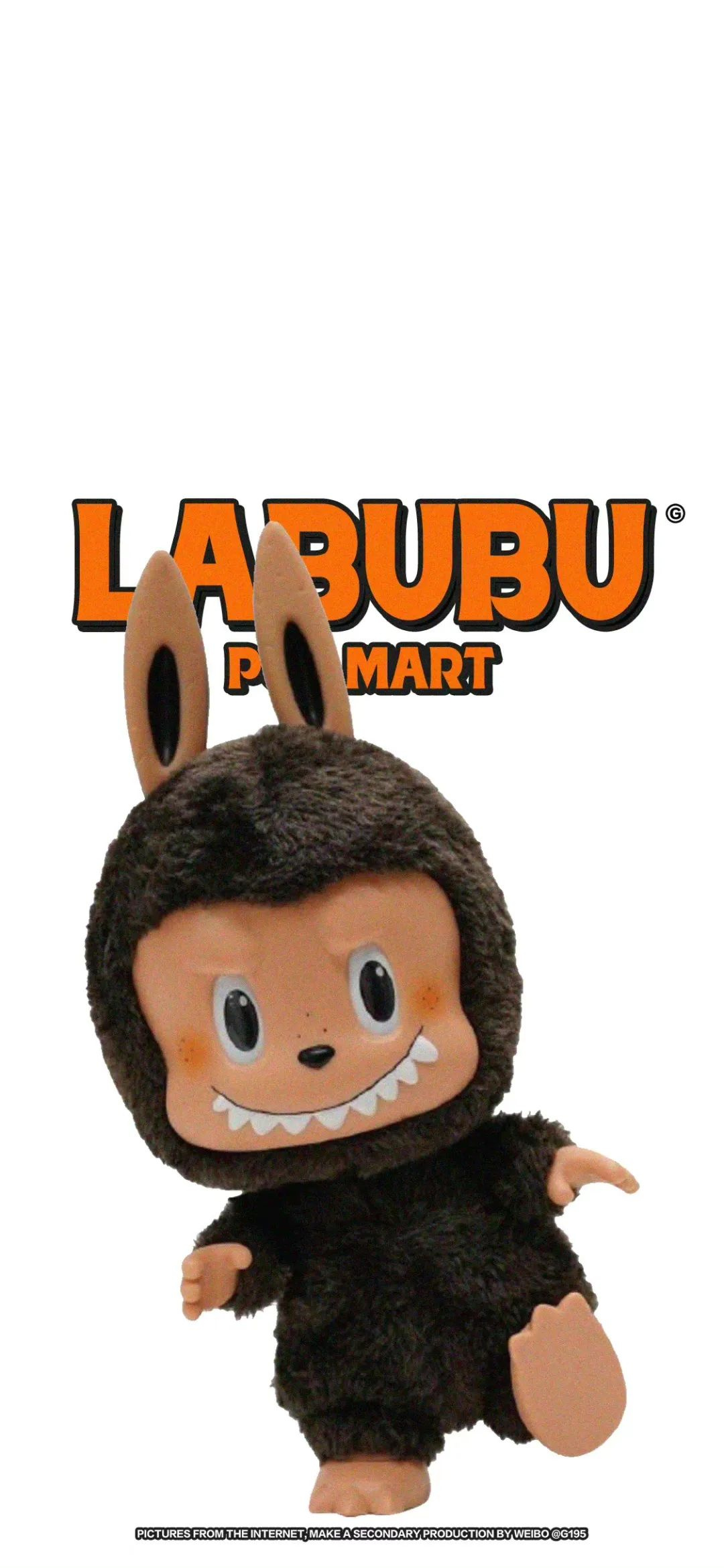 Labubu P Mart Toy Figure