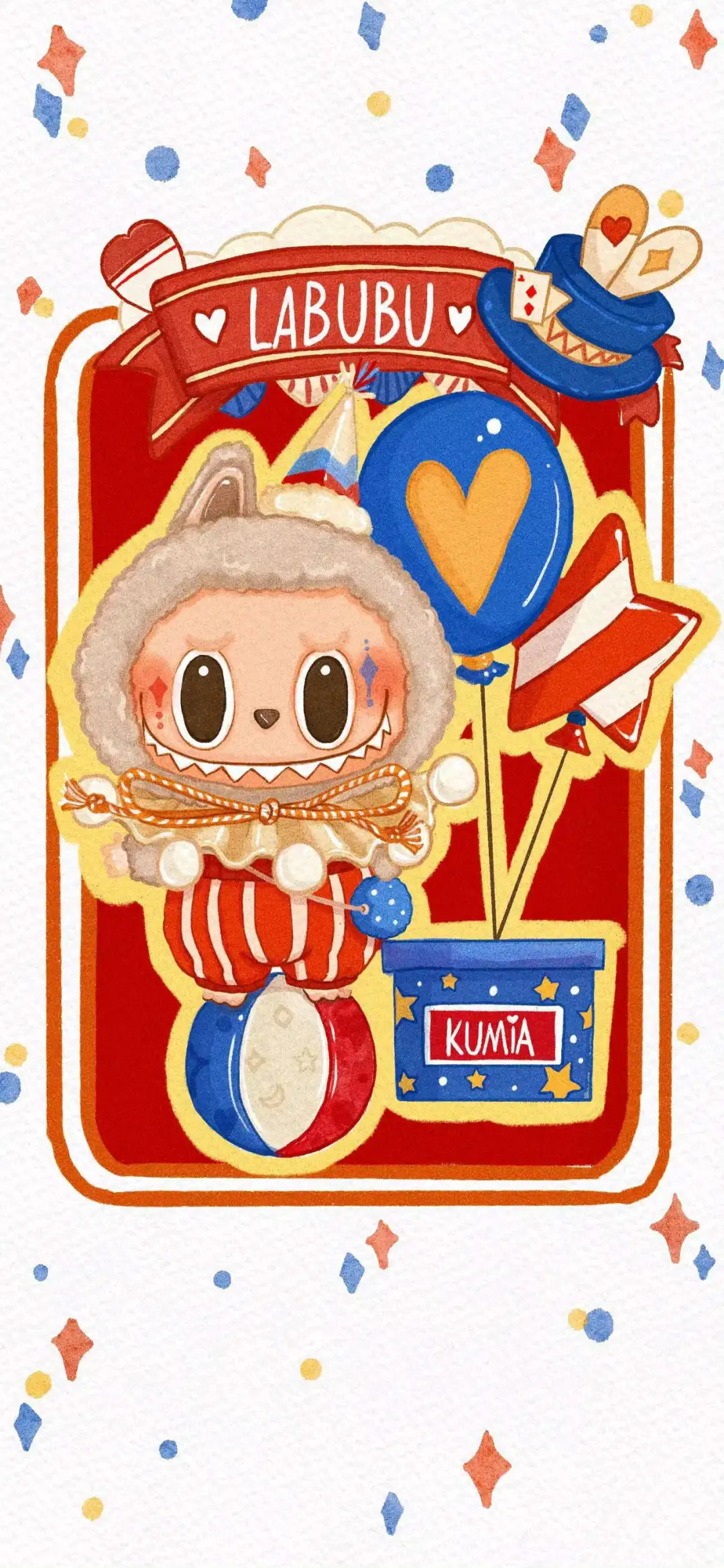 Labubu circus toy