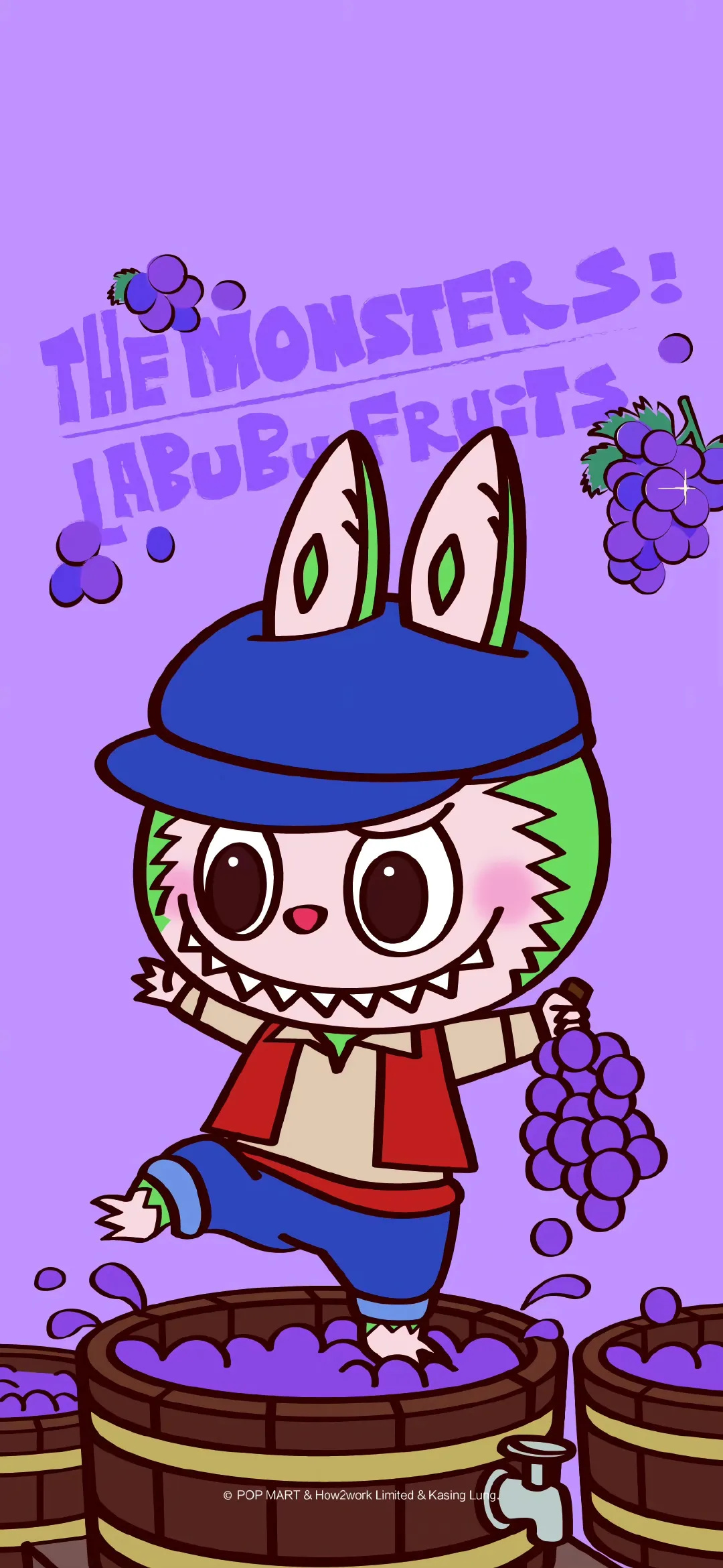 Labubu Fruit Monster