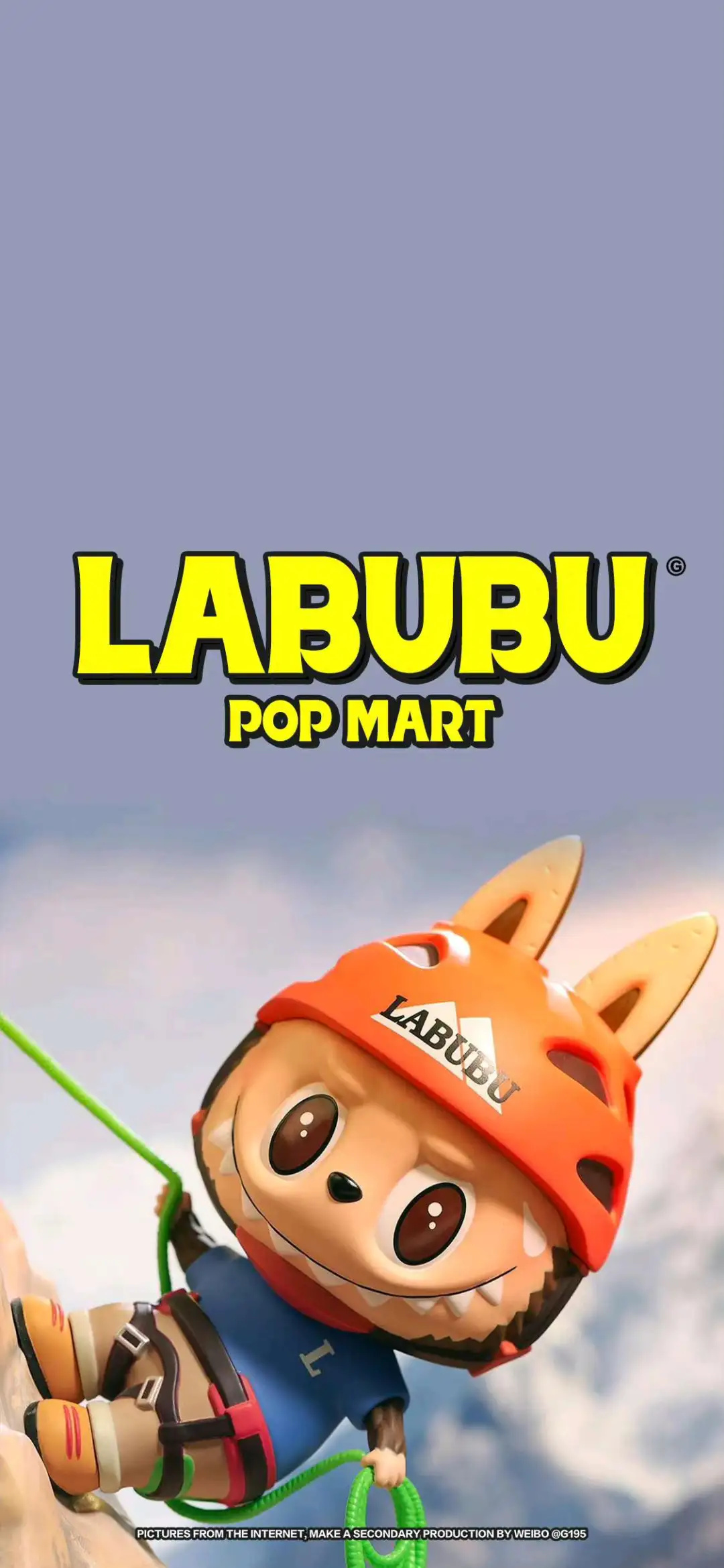 Labubu Pop Mart Climbing Figure